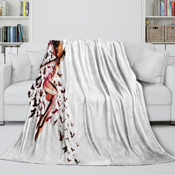 Batwoman Blanket Flannel Throw Kids Room Decoration (ONLINE ORDER ONLY)