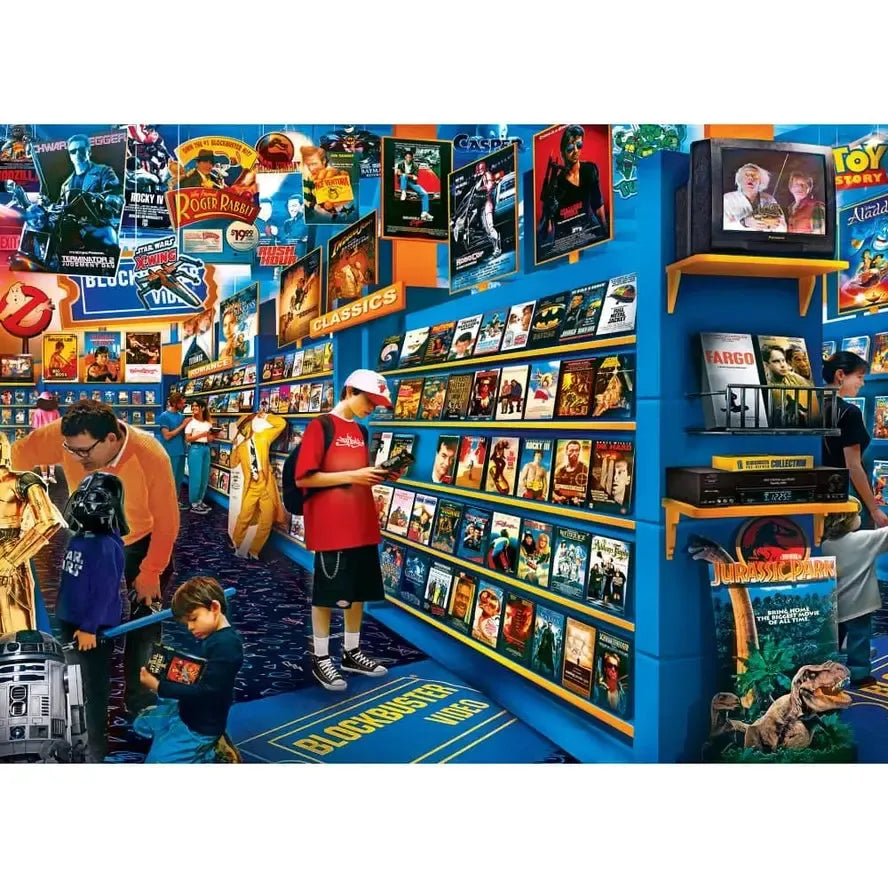 Be Kind, Please Rewind Pop Culture 1000 Piece Jigsaw Puzzle MasterPieces (ONLINE ORDER ONLY)
