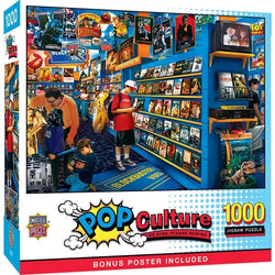 Be Kind, Please Rewind Pop Culture 1000 Piece Jigsaw Puzzle MasterPieces (ONLINE ORDER ONLY)