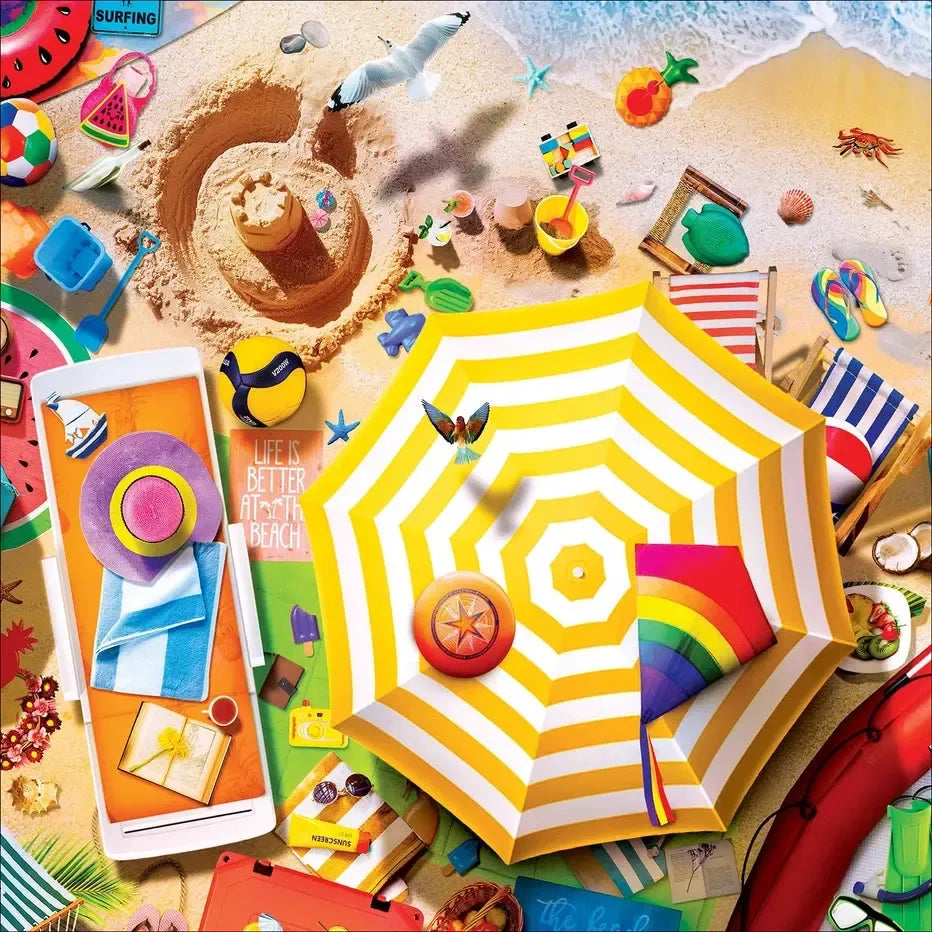 Beach 100 Piece Mini Jigsaw Puzzle MasterPieces (ONLINE ORDER ONLY)