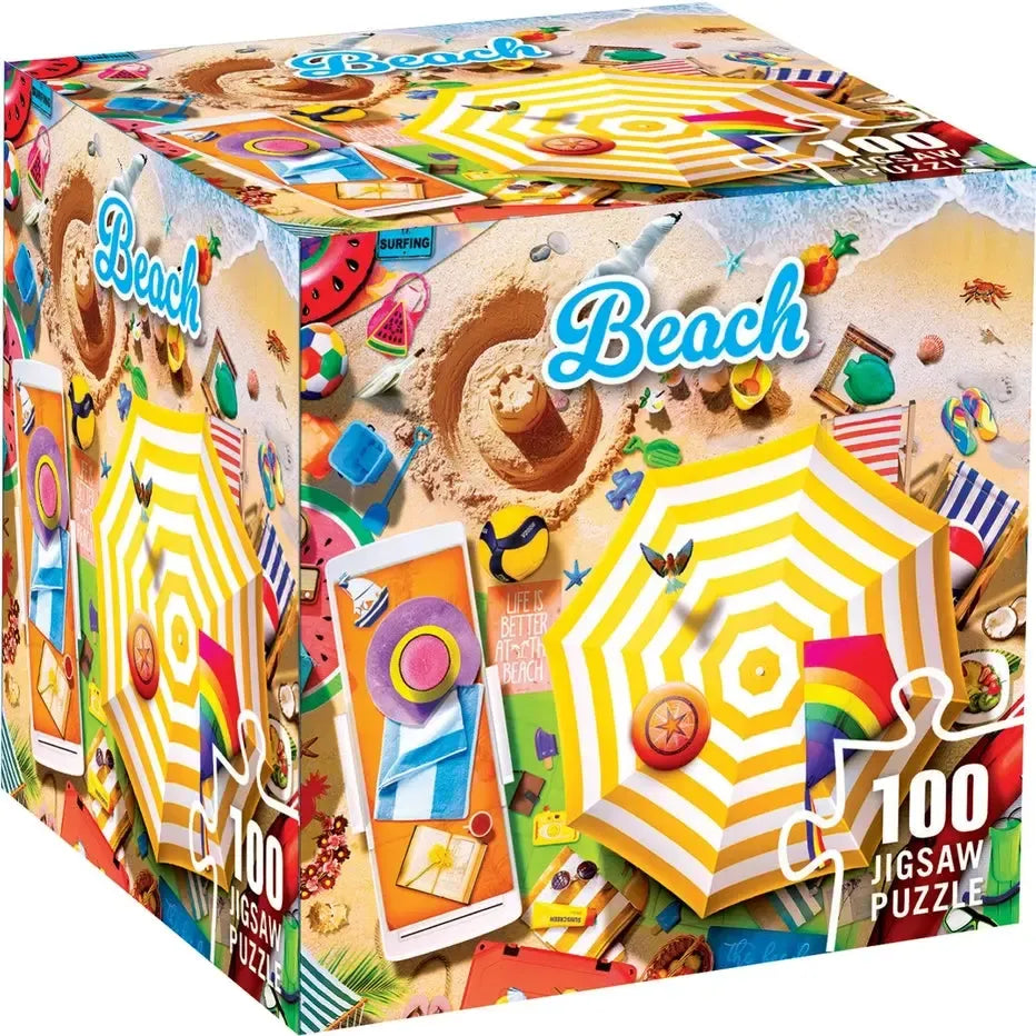Beach 100 Piece Mini Jigsaw Puzzle MasterPieces (ONLINE ORDER ONLY)
