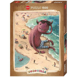 Beach Boy Zozoville 1500 Piece Jigsaw Puzzle Heye (ONLINE ORDER ONLY)