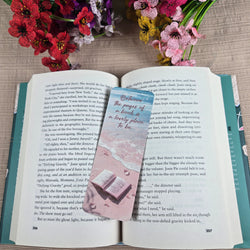 Beach Setting with Reading Quotes Bookmark (ONLINE ORDER ONLY)