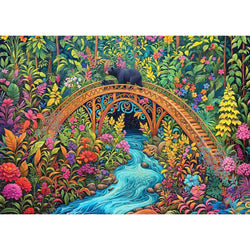 Bear Bridge 1000 Piece Jigsaw Puzzle Peter Pauper (ONLINE ORDER ONLY)