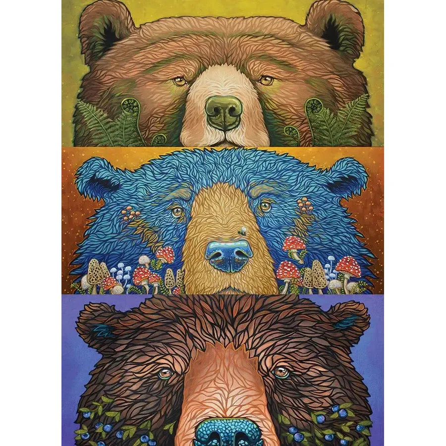 Bear Eyes Harvest 500 Piece Jigsaw Puzzle Cobble Hill (ONLINE ORDER ONLY)