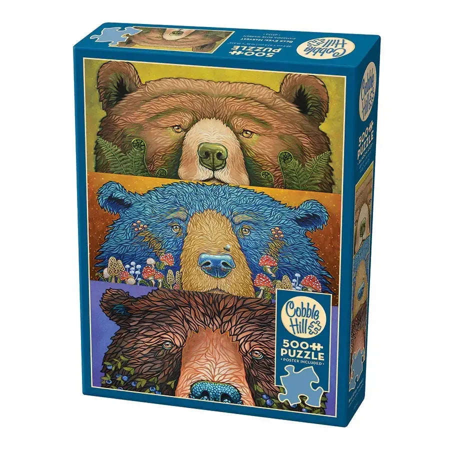 Bear Eyes Harvest 500 Piece Jigsaw Puzzle Cobble Hill (ONLINE ORDER ONLY)