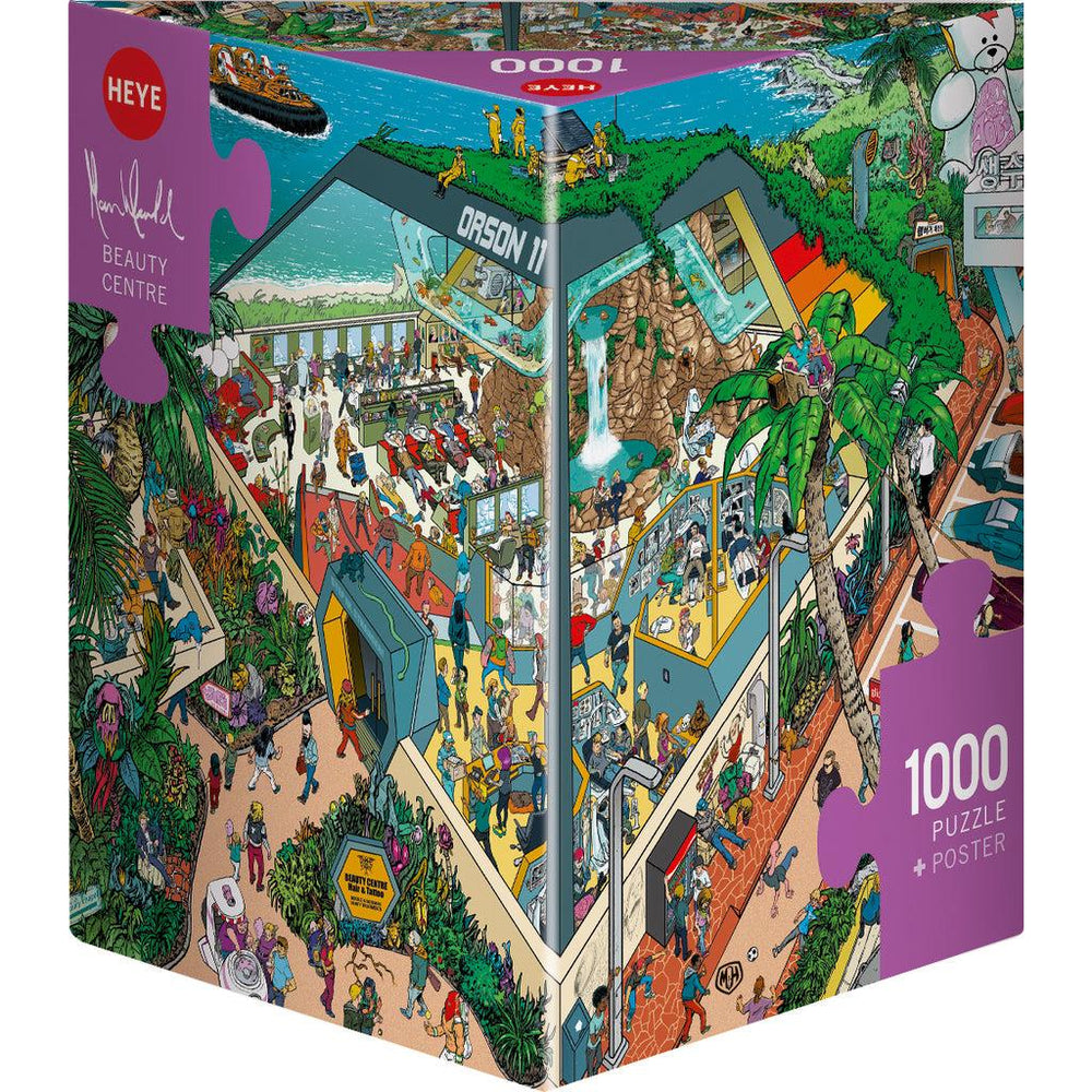 Beauty Center by Marc Herold 1000 Piece Jigsaw Puzzle Heye (ONLINE ORDER ONLY)