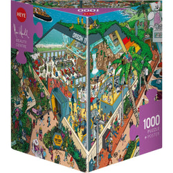 Beauty Center by Marc Herold 1000 Piece Jigsaw Puzzle Heye (ONLINE ORDER ONLY)