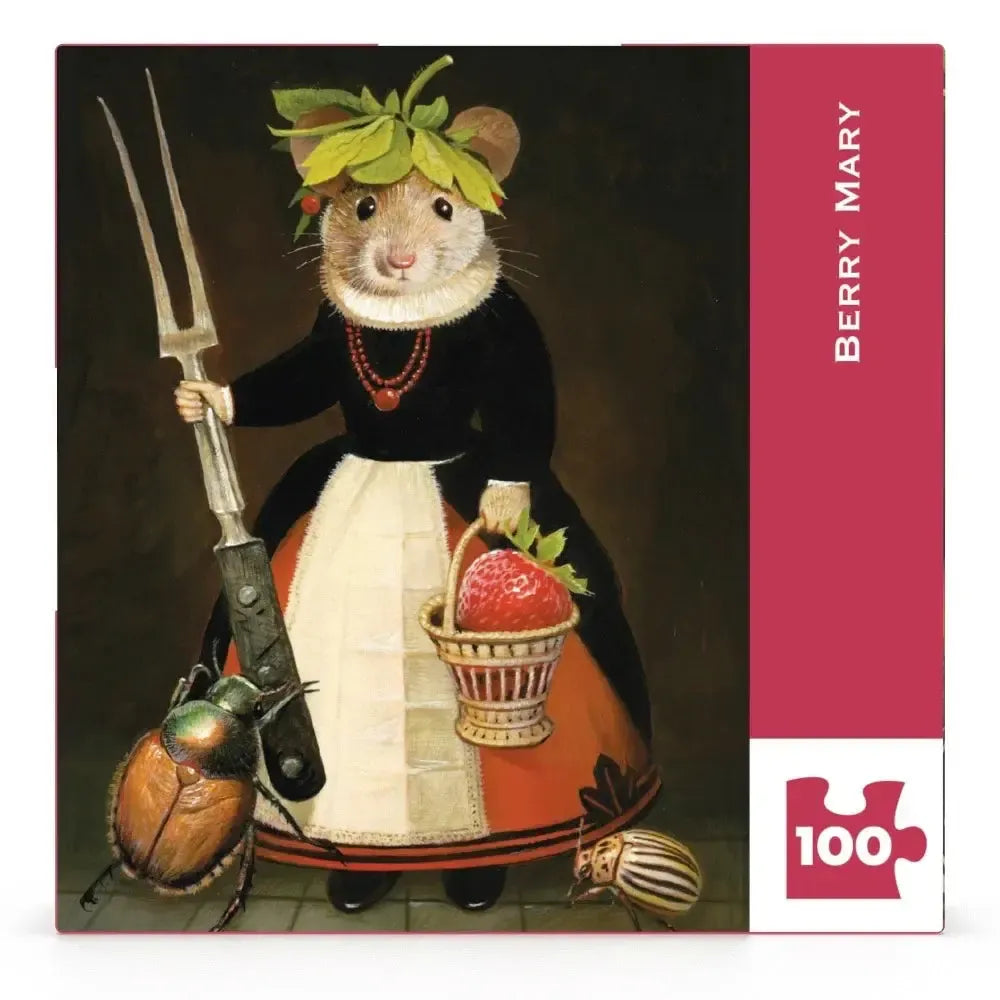 Berry Mary by Bill Mayer 100 Piece Mini Jigsaw Puzzle NYPC (ONLINE ORDER ONLY)