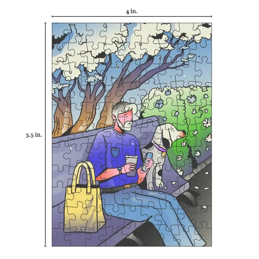 Best Friend 99 Piece Mini Jigsaw Puzzle Puzzledly (ONLINE ORDER ONLY)