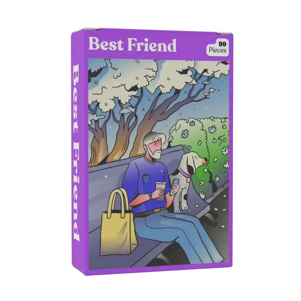 Best Friend 99 Piece Mini Jigsaw Puzzle Puzzledly (ONLINE ORDER ONLY)
