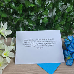 Best Mom Ever Birthday Card (ONLINE ORDER ONLY)