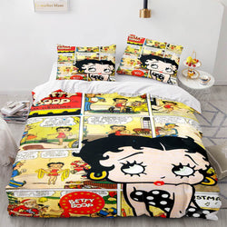 Betty Boop Bedding Set Duvet Cover Bed Sets (Online Order Only)