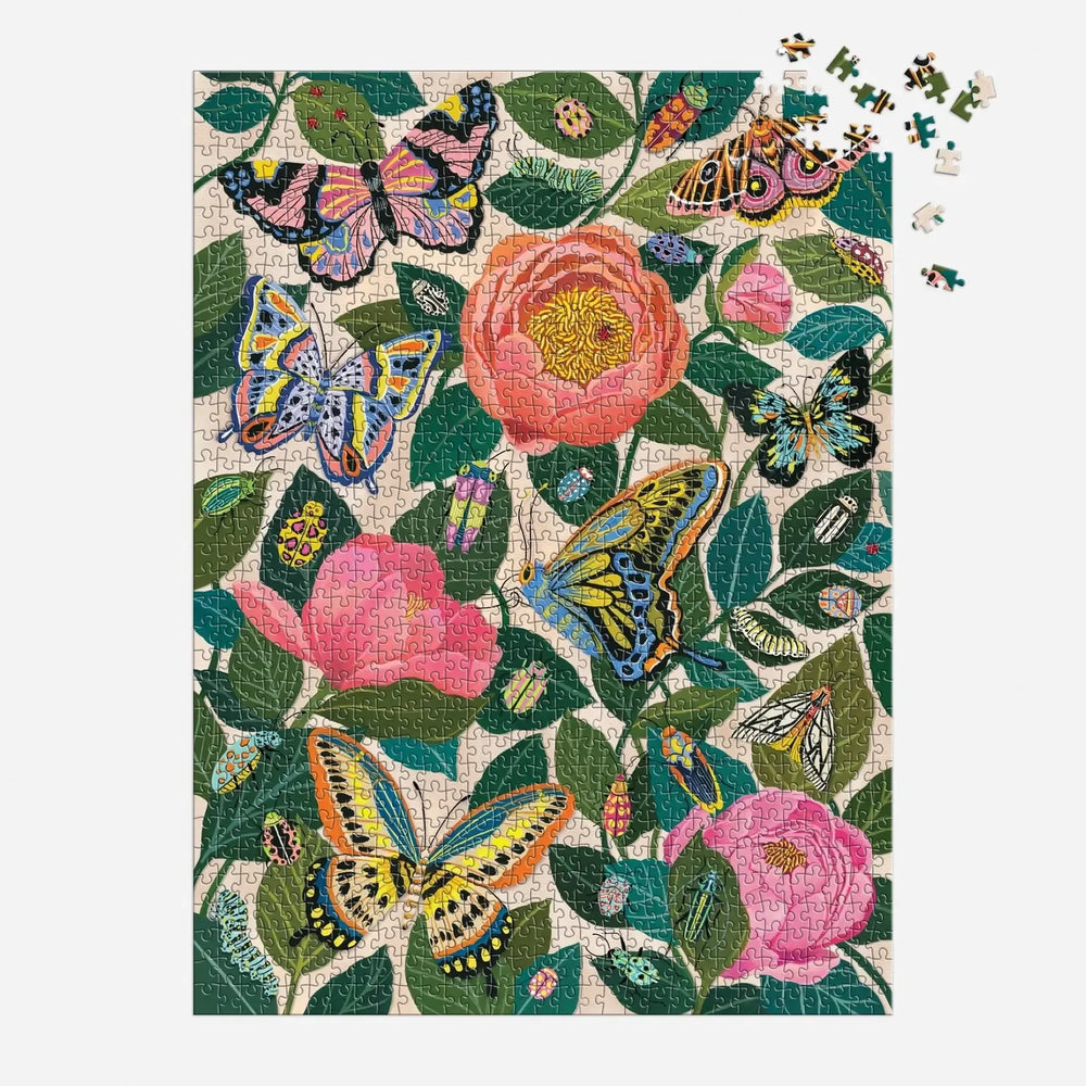 Between the Blooms 1000 Piece Jigsaw Puzzle Galison (ONLINE ORDER ONLY)