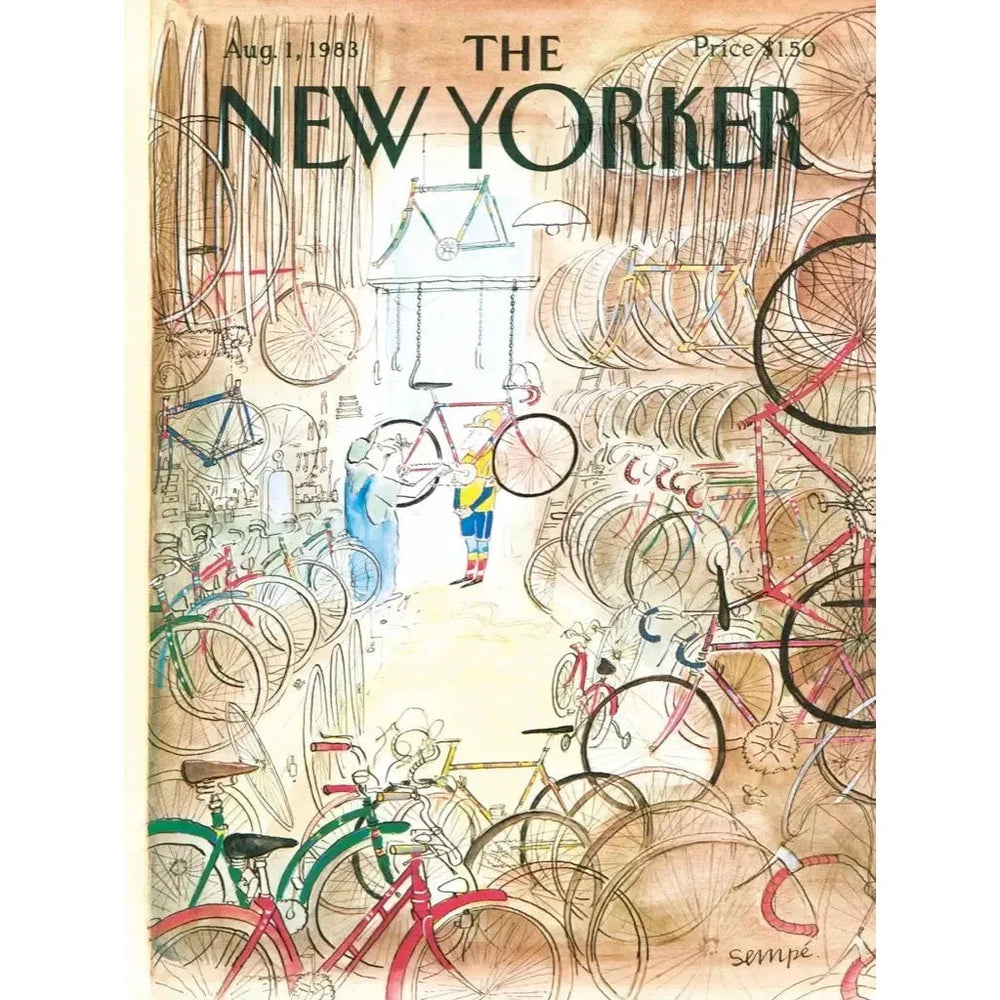Bicycle Shop 1000 Piece Jigsaw Puzzle NYPC (ONLINE ORDER ONLY)