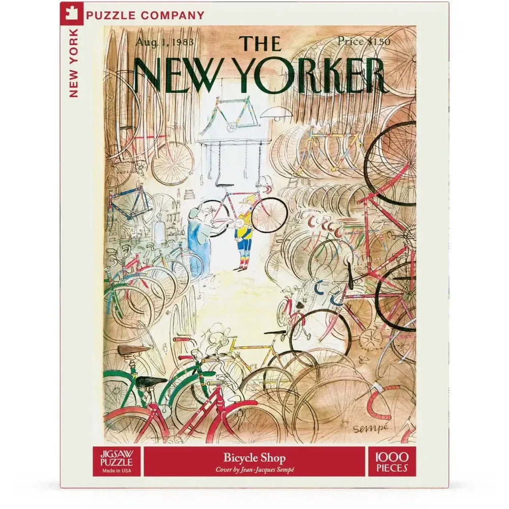 Bicycle Shop 1000 Piece Jigsaw Puzzle NYPC (ONLINE ORDER ONLY)