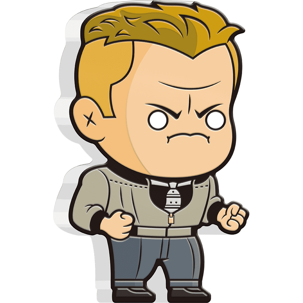 Back to the Future Limited Edition 2021 Biff Tannen shaped 1oz silver coin (ONLINE ORDER ONLY)