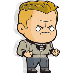Back to the Future Limited Edition 2021 Biff Tannen shaped 1oz silver coin (ONLINE ORDER ONLY)