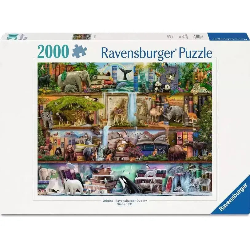 Big Animal World 2000 Piece Jigsaw Puzzle Ravensburger (ONLINE ORDER ONLY)