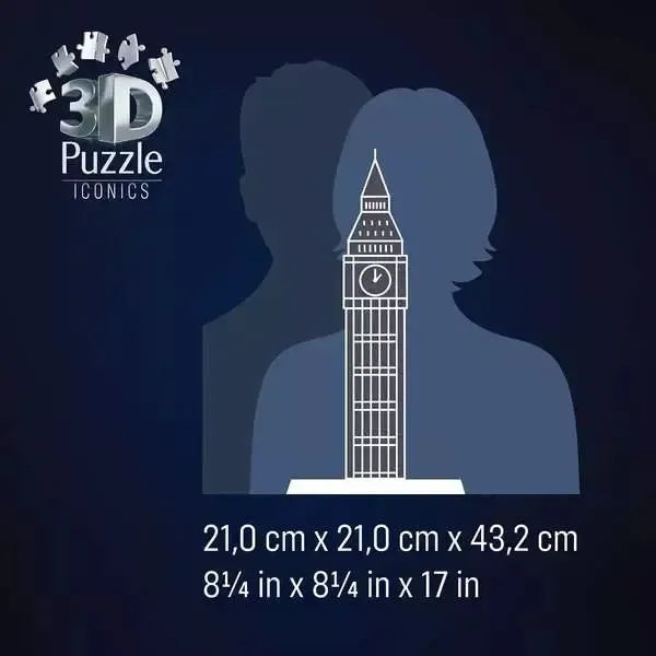 Big Ben 235 Piece 3D Jigsaw Puzzle Ravensburger (ONLINE ORDER ONLY)