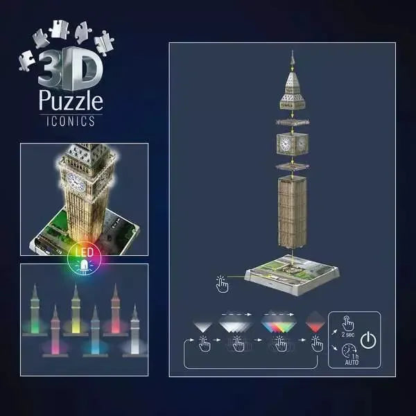 Big Ben 235 Piece 3D Jigsaw Puzzle Ravensburger (ONLINE ORDER ONLY)