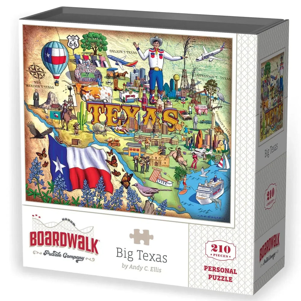 Big Texas 210 Piece Jigsaw Puzzle Boardwalk (ONLINE ORDER ONLY)