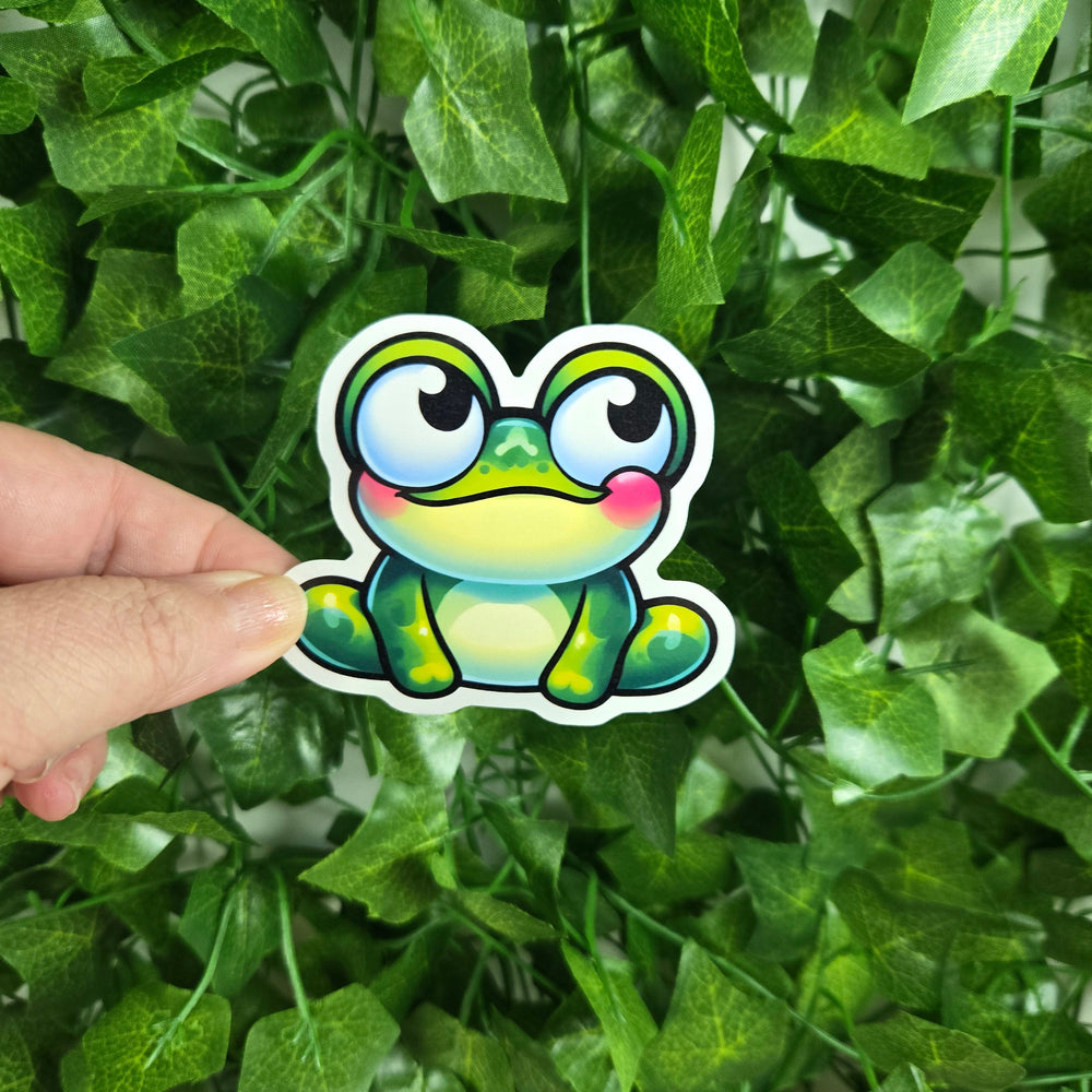 Funny Cute Frog Stickers (ONLINE ORDER ONLY)