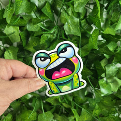 Funny Cute Frog Stickers (ONLINE ORDER ONLY)