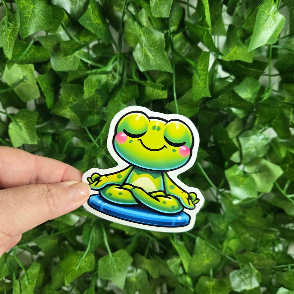 Funny Cute Frog Stickers (ONLINE ORDER ONLY)