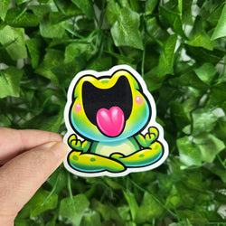 Funny Cute Frog Stickers (ONLINE ORDER ONLY)