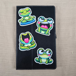 Funny Cute Frog Stickers (ONLINE ORDER ONLY)