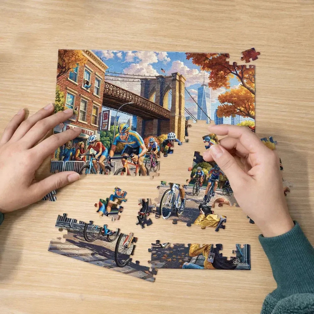 Bike Race 210 Piece Jigsaw Puzzle Boardwalk (ONLINE ORDER ONLY)