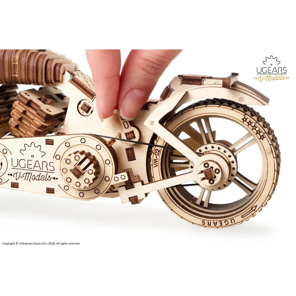Bike VM-02 3D Wood Model Kit UGEARS (ONLINE ORDER ONLY)