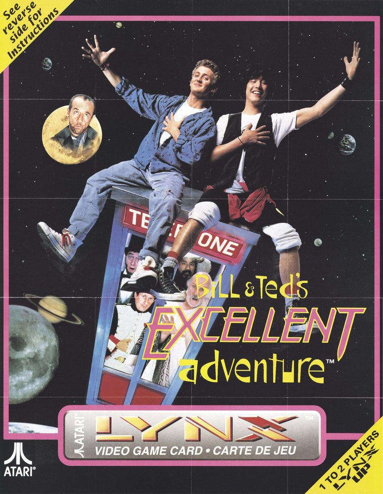 Bill & Ted's Excellent Adventure (Atari Lynx) (Online Order Only)