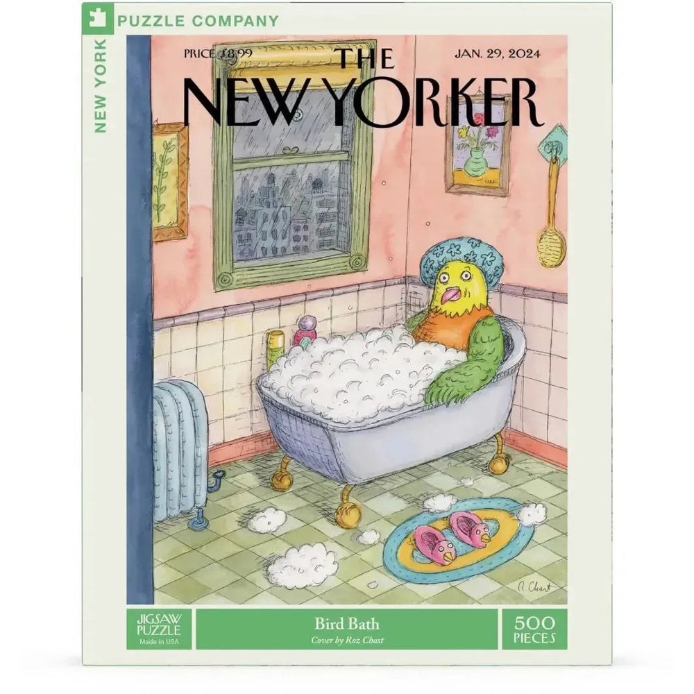 Bird Bath 500 Piece Jigsaw Puzzle NYPC (ONLINE ORDER ONLY)