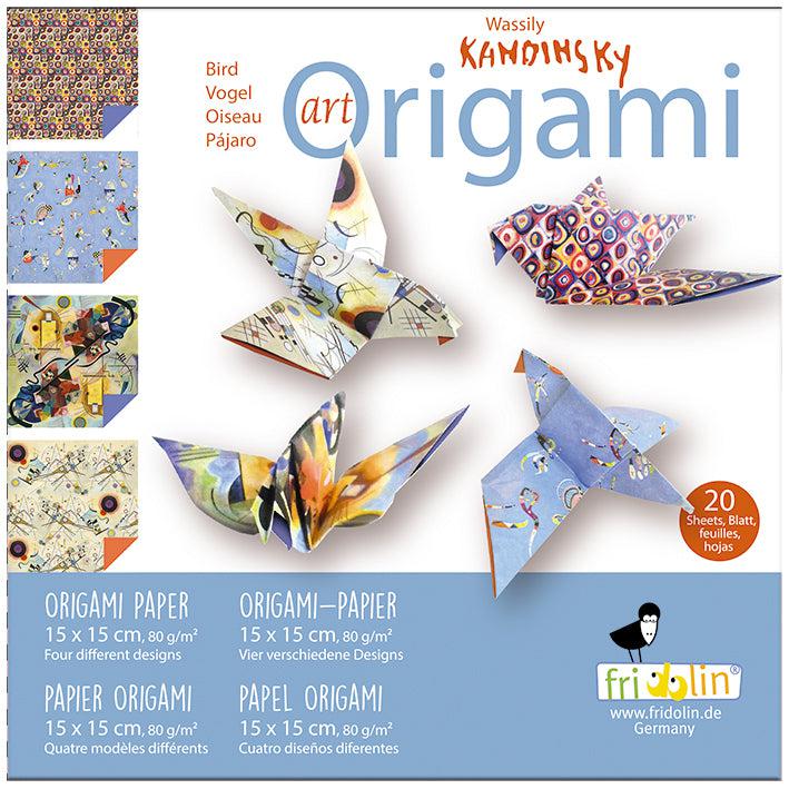 Bird Wassily Kandinsky Art Origami Kit Fridolin (ONLINE ORDER ONLY)