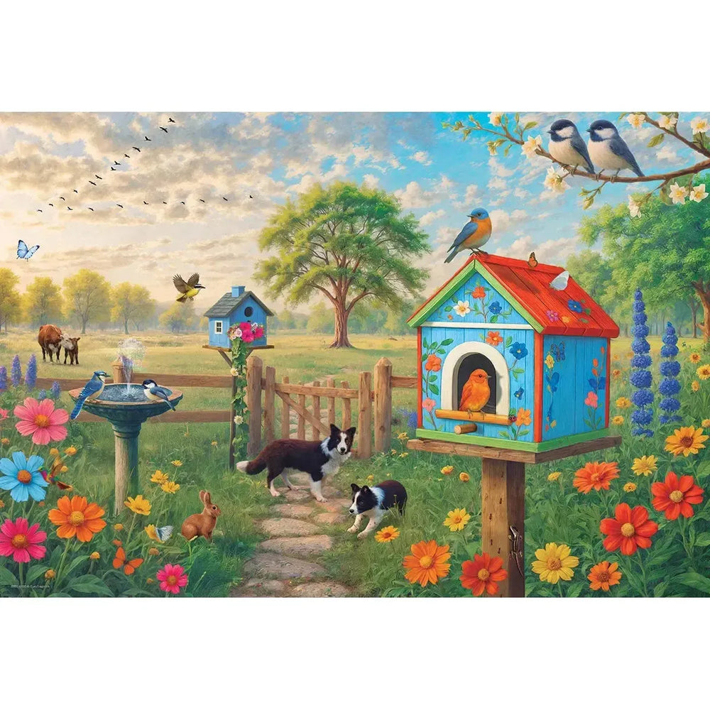 Birdhouse 550 Piece Jigsaw Puzzle in Tin Eurographics (ONLINE ORDER ONLY)