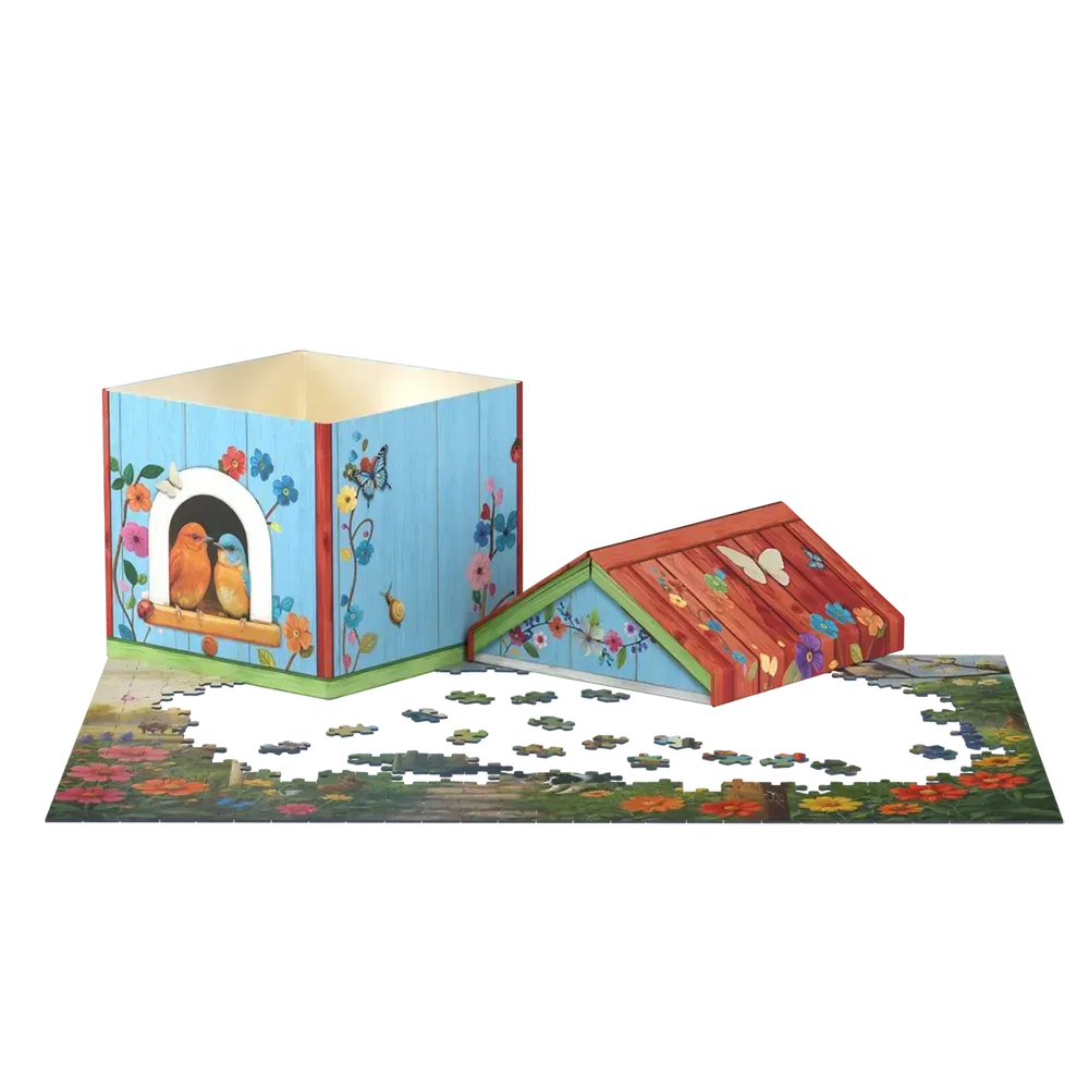 Birdhouse 550 Piece Jigsaw Puzzle in Tin Eurographics (ONLINE ORDER ONLY)