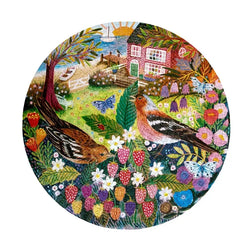 Birds by the Sea 500 Piece Round Jigsaw Puzzle eeBoo (ONLINE ORDER ONLY)