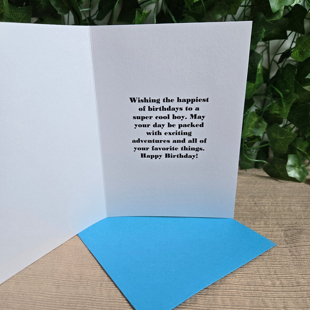 Axolotl Birthday Boy Card (ONLINE ORDER ONLY)