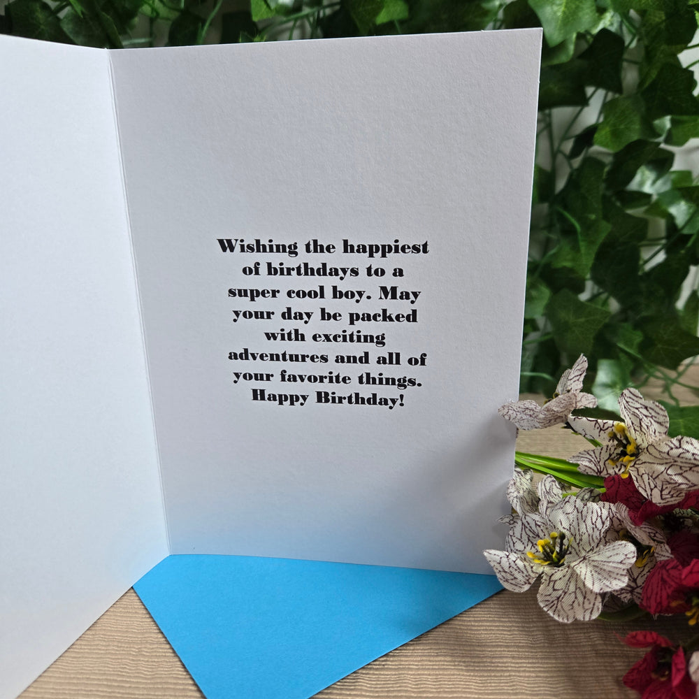 Axolotl Birthday Boy Card (ONLINE ORDER ONLY)