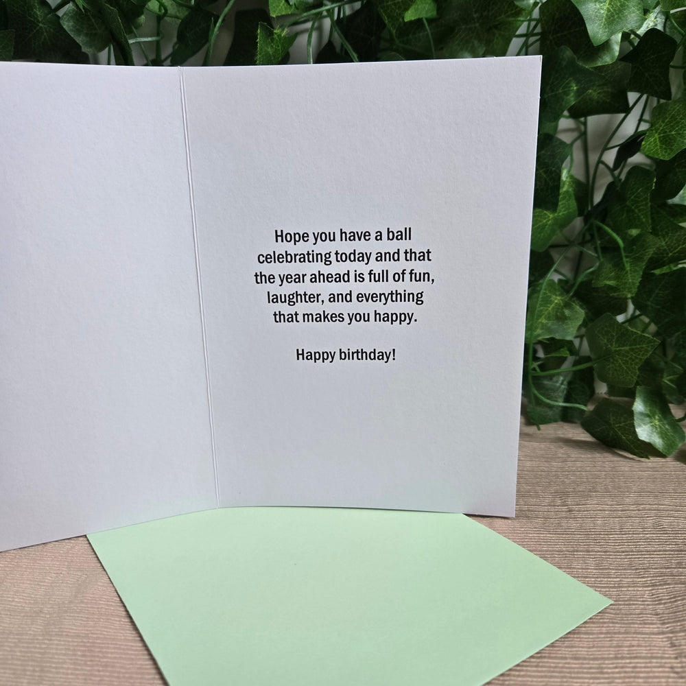 Funny Hamster Birthday Card (ONLINE ORDER ONLY)