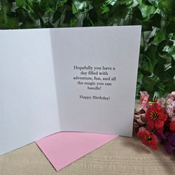 Cute Unicorn Birthday Card (ONLINE ORDER ONLY)