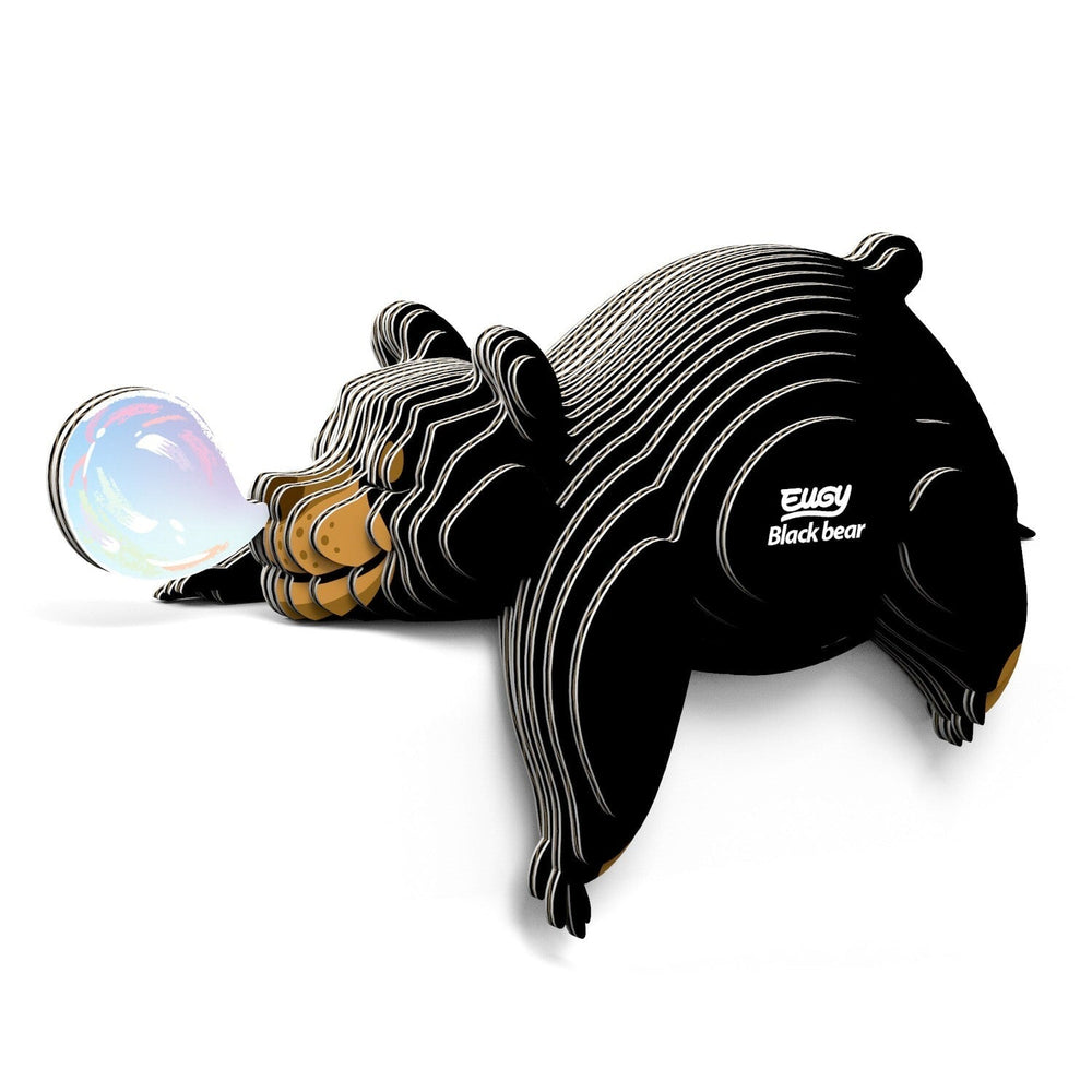 Black Bear 3D Cardboard Model Kit Eugy (ONLINE ORDER ONLY)