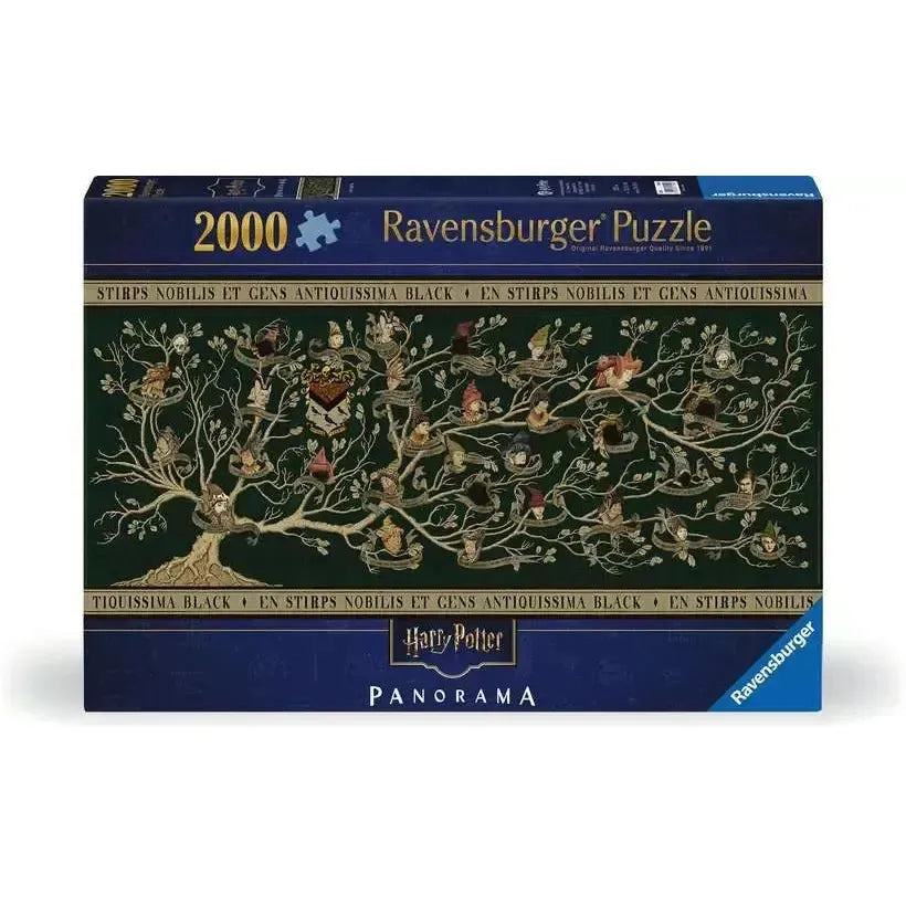 Black Family Tree Harry Potter 2000 Piece Panoramic Jigsaw Puzzle Ravensburger (ONLINE ORDER ONLY)