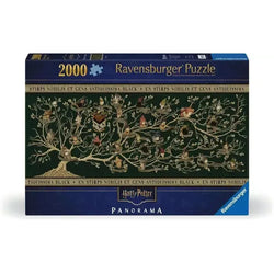 Black Family Tree Harry Potter 2000 Piece Panoramic Jigsaw Puzzle Ravensburger (ONLINE ORDER ONLY)