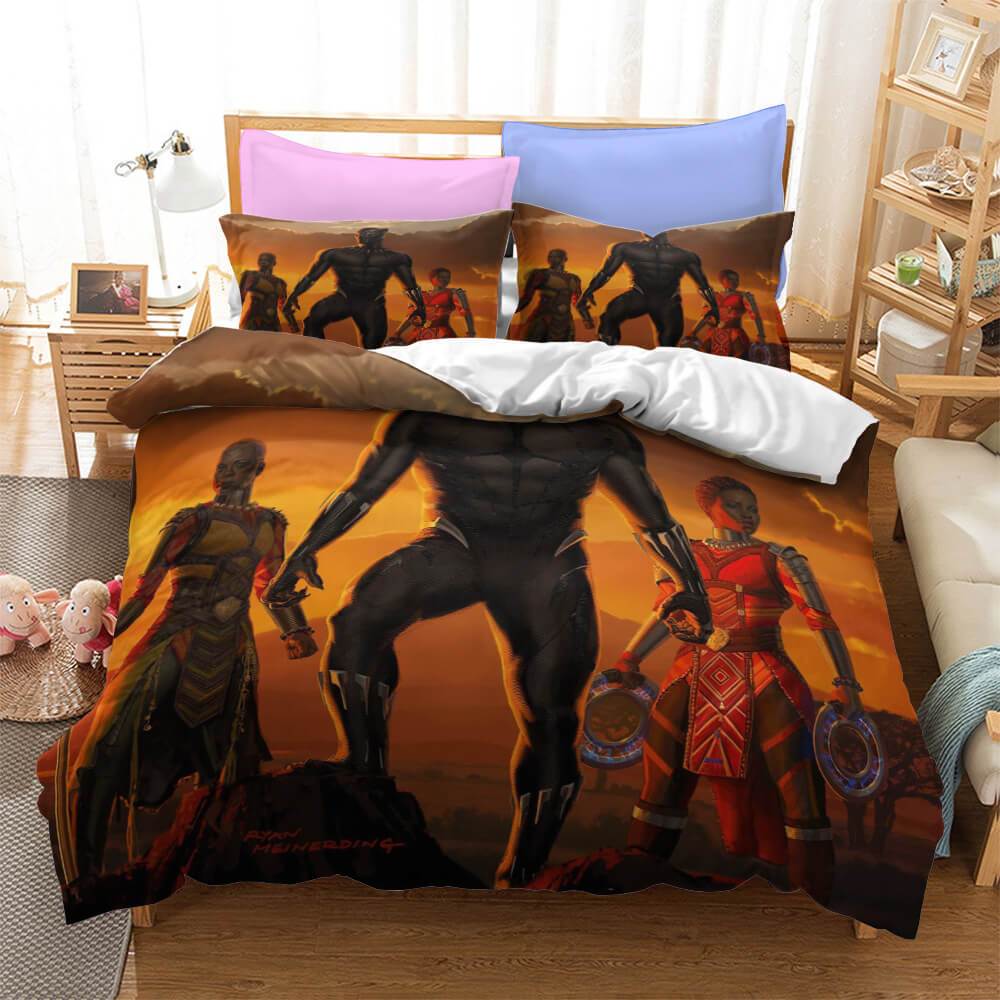 Black Panther Bedding Set Duvet Covers Bed Sets (Online Order Only)