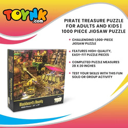 Blackbeard's Bounty 1000 Piece Jigsaw Puzzle Toynk (ONLINE ORDER ONLY)