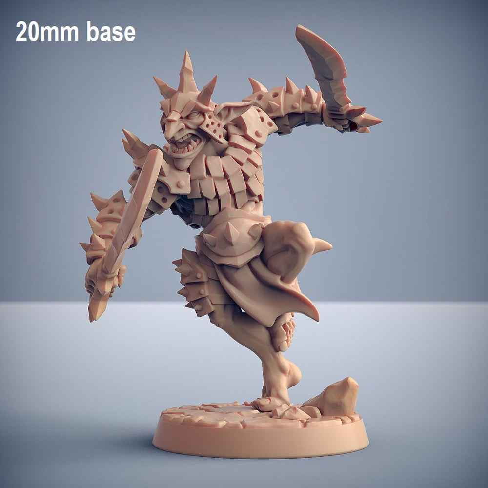 Blackrazor Warrior: Base Sculpt D (Male Hobgoblin) (Online Only)