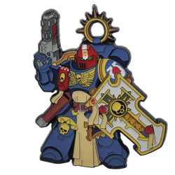 Foam Brain Mystery Loot: 40K Enamel Pins - Ultramarines vs Tyranids